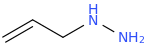 ALLYLHYDRAZINE molecular structure