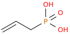 ALLYLPHOSPHONIC ACID molecular structure