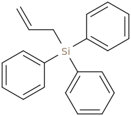 ALLYLTRIPHENYLSILANE molecular structure