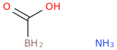 AMMONIA-BORANECARBOXYLIC ACID molecular structure