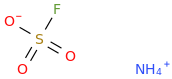 AMMONIUM FLUOROSULFATE molecular structure
