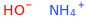 AMMONIUM HYDROXIDE molecular structure