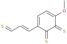 ANETHOLTRITHION molecular structure