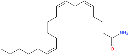 ARACHIDONAMIDE molecular structure