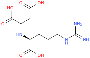 ARGININOSUCCINIC ACID molecular structure