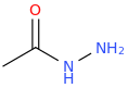 Acetohydrazide molecular structure