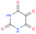Alloxan molecular structure