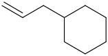 Allylcyclohexane molecular structure