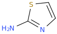 Aminothiazole molecular structure