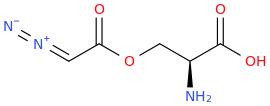 Azaserine molecular structure