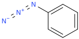 Azidobenzene molecular structure