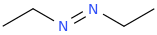 Azoethane molecular structure