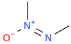 Azoxymethane molecular structure