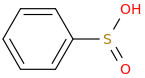 BENZENESULFINIC ACID molecular structure