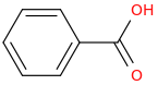 BENZOIC ACID molecular structure