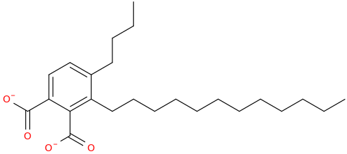 BUTYLDODECYLPHTHALATE molecular structure