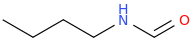 BUTYLFORMAMIDE molecular structure