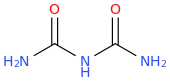 Biuret molecular structure