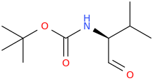 Boc-L-Valinal molecular structure