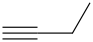 But-1-yne molecular structure