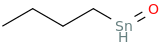 Butyloxostannane molecular structure