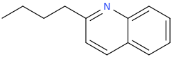 Butylquinoline molecular structure