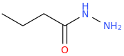 Butyrohydrazide molecular structure