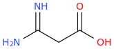 CARBAMIMIDOYL-ACETIC ACID molecular structure