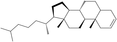 CHOLEST-2-ENE molecular structure