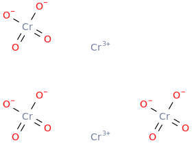 CHROMIC CHROMATE molecular structure