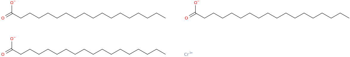 CHROMIUM STEARATE molecular structure
