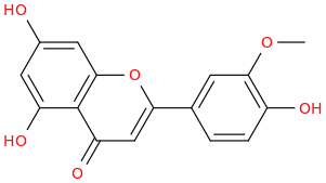 CHRYSOERIOL molecular structure