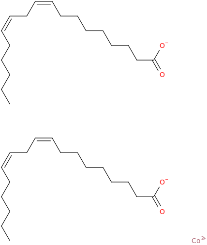 COBALT LINOLEATE molecular structure