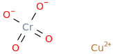 CUPRIC CHROMATE molecular structure