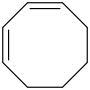 CYCLOOCTADIENE molecular structure