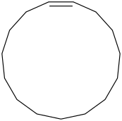 CYCLOPENTADECENE molecular structure
