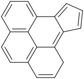 CYCLOPENTAPYRENE molecular structure