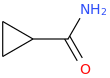CYCLOPROPANECARBOXAMIDE molecular structure