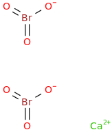 Calcium bromate molecular structure
