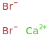 Calcium bromide molecular structure