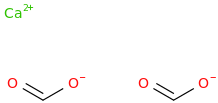 Calcium diformate molecular structure