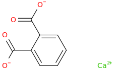 Calcium phthalate molecular structure