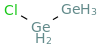 Chlorodigermane molecular structure