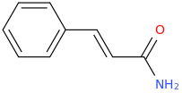 Cinnamamide molecular structure