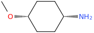 Cis-4-methoxycyclohexanamine molecular structure
