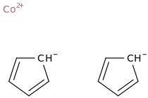 Cobaltocene molecular structure