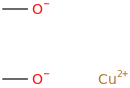 Copper(II) methoxide molecular structure