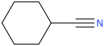 Cyclohexanecarbonitrile molecular structure