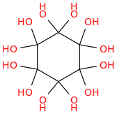 Cyclohexanedodecol molecular structure