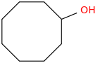 Cyclooctanol molecular structure